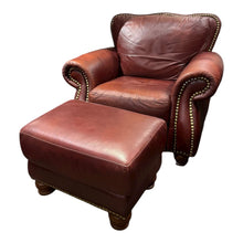 Load image into Gallery viewer, 44&quot;L x 36&quot;D x 37&quot;H Divani Chateu D&#39;Az Leather Chair &amp; A Half Imperfect
