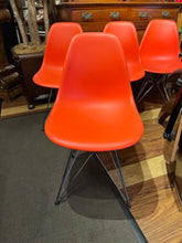 Load image into Gallery viewer, 32&quot;H x 17&quot;D x 17&quot;W Eames Molded Plastic Chair Set of 4
