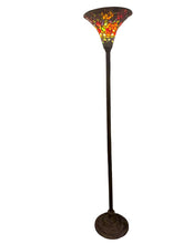 Load image into Gallery viewer, 72" Williams Tiffany Style Torchiere Floor Lamp
