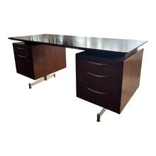 Load image into Gallery viewer, 66"L x 27"Dx 29"H Thonet Executive Writing Desk
