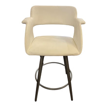 Load image into Gallery viewer, 40&quot;H x 25.5&quot;W x 16.5&quot;D Pair of Amisco Sorrento Modern Swivel Counter Stools
