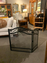 Load image into Gallery viewer, 31"H Black Wire Fireplace Screen
