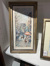 Load image into Gallery viewer, 12" x 23" "Paris- Arc de Triumph" Signed Print
