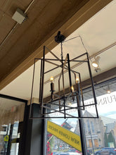 Load image into Gallery viewer, 27"H Millenium Lighting Nellis 4-Light Pendant w/ Oil Rubbed Bronze Finish NEW
