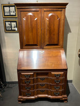 Load image into Gallery viewer, 73"H x 36"W x 22"D Maddox of Jamestown NY Cherry Chippendale Secretary Desk

