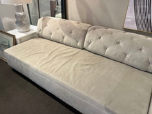 Load image into Gallery viewer, 113"L x 37"D x 25"H West Elm Tillary Tufted Modular 8 pc Sectional Sofa
