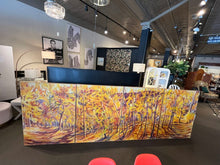 Load image into Gallery viewer, 145"L x 48.5"H x "Sunset in the Woods" Original Oil Painting by Helen B Beck Set of 4 Panels (36.25"W each)
