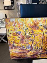 Load image into Gallery viewer, 145"L x 48.5"H x "Sunset in the Woods" Original Oil Painting by Helen B Beck Set of 4 Panels (36.25"W each)
