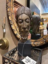 Load image into Gallery viewer, 17" Terracotta Cast Head of Christ from the "Crooked" or "Brown Cross"
