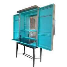 Load image into Gallery viewer, 42.25"W x 20.25"D x 84.25"H Lexington Cheval Bar Cabinet Retails for $6879

