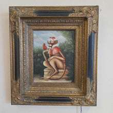 Load image into Gallery viewer, 13.5/8" x17.5/8" Set of 2 Mckay Reproduction "Singerie" Art or Monkey Art
