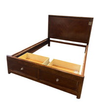 Load image into Gallery viewer, Bassett Queen Bed Frame w/Storage Drawers
