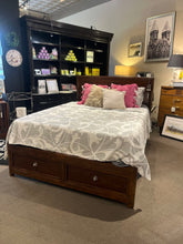 Load image into Gallery viewer, Bassett Queen Bed Frame w/Storage Drawers
