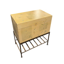 Load image into Gallery viewer, 23"H x 20"W x 12"D Pier 1 Floral Distressed Box w/ Stand
