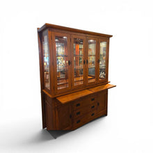 Load image into Gallery viewer, 64" L x 84" H x 18" D Rivers' Edge Furniture Co. Mission Style China Cabinet
