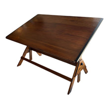 Load image into Gallery viewer, 60"W x 39D x 34H Anco Built Mid Century Drafting Table
