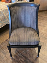 Load image into Gallery viewer, 25.5" W x 38.5" ETHAN ALLEN Empire Style Upholstered Chair
