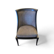 Load image into Gallery viewer, 25.5" W x 38.5" ETHAN ALLEN Empire Style Upholstered Chair
