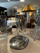 Load image into Gallery viewer, 5.5" Vintage Kimiko Set of 4 Highball Glasses w/ Coasters
