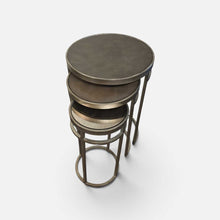 Load image into Gallery viewer, 18", x 15", 11" Metal Nesting Tables from Calvins
