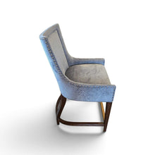 Load image into Gallery viewer, Pair- 42" H x 24,5" W 26" Lexington Upholstered Counter Height Chairs( imperfect) 2 Sets
