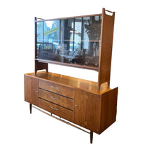 Load image into Gallery viewer, 64"L x 18"D x 70.5"H Lane Furniture "Acclaim" 2pc China Cabinet/Credenza
