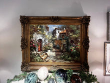 Load image into Gallery viewer, 62" x 49" Tuscany Landscape w/ Custom Frame
