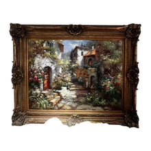 Load image into Gallery viewer, 62" x 49" Tuscany Landscape w/ Custom Frame
