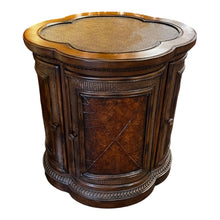 Load image into Gallery viewer, 28"L x 23"D x 30"H Hooker Tobacco Leaf Drum Table
