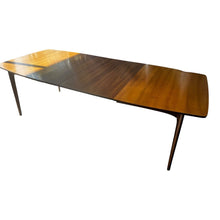 Load image into Gallery viewer, 60"L x 42"W x 29.5"H Kent Coffey Perspecta Dining Table w/ 6 Chairs &amp; 3 Leaves (95.5"L w/ Leaves in) IMPERFECT
