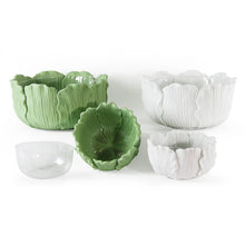 Load image into Gallery viewer, Leaf Reverie Planter - Small: White / H-4.75" | D-9"
