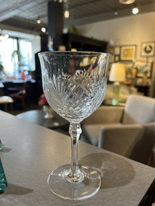 6.25" Josair Crystal Marquise Claret Wine Glasses set of 6