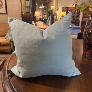 20" Custom Aquamarine Down Pillow