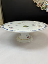 Load image into Gallery viewer, 10.5&quot; Richard Ginori Italian Fruit Antico Doccia Footed Cake Stand Compote
