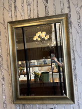 Load image into Gallery viewer, 43&quot; x 31&quot; Hortons Components Gold Framed Beveled Mirror
