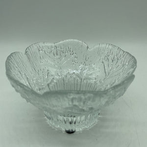 5"D x 3"H Crystal Bowl From Finland