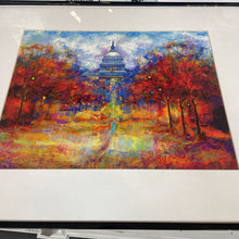 Load image into Gallery viewer, 20.5&quot; x 16.5&quot; Washington D.C. Water Color Art
