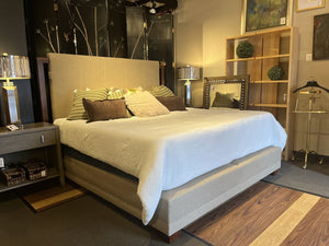61"H x 83"L Dennis Miller NY Designer King Bed (retails for $12,000)