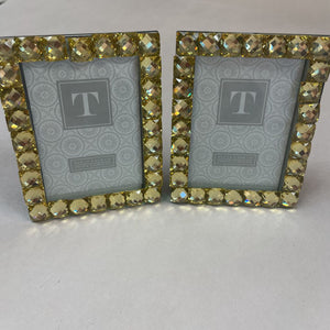 Pair of 2" x 3" Two's Company Photo Frames (NEW)